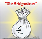 "Die Ledigensteuer" - Flyer