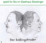 "Der Zwillingsbruder" - Flyer
