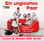 "Ein ungleiches Paar" - Plakat